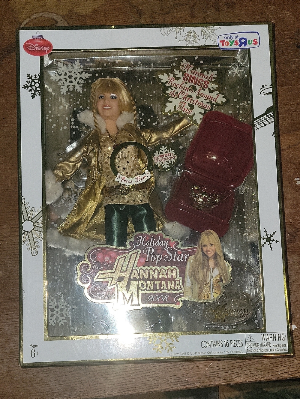 Disney Hannah Montana Holiday Pop Star Doll